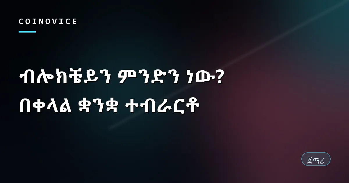 ጫፍ ለጫፍ የተያያዙ ብሎኮች ሥዕል፣ የብሎክቼይን መዝገብ አወቃቀርን የሚወክል